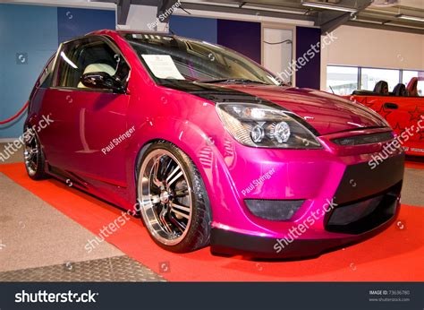 Derby England April 12 Pink Ford Stock Photo 73636780 Shutterstock
