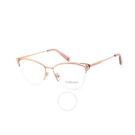 versace demo cat eye ladies eyeglasses ve1280 1412 55 8056597644662