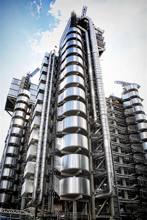 The lloyds building city of london height: The Lloyds Building Digital Art by Martin Fry