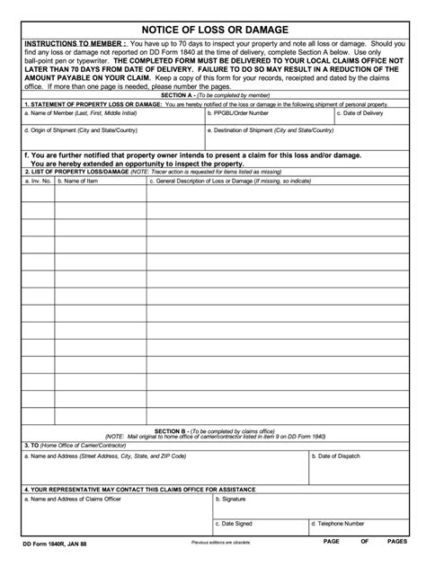 Dd 1840 1988 2024 Form Fill Out And Sign Printable Pdf Template