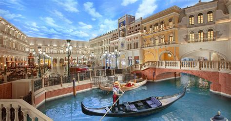 Indoor And Outdoor Gondola Rides The Venetian Las Vegas