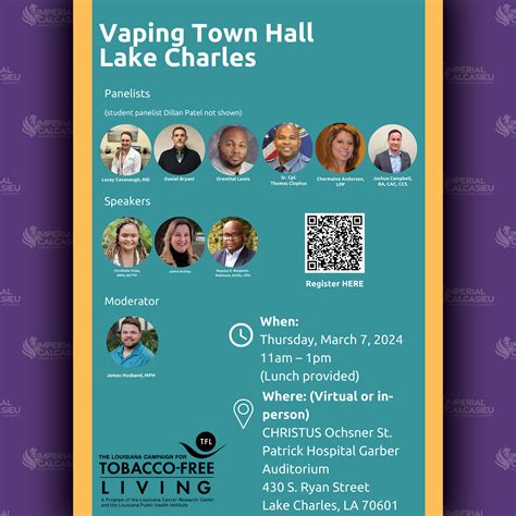 Vaping Town Hall Lake Charles | Imperial Calcasieu Human Services Authority