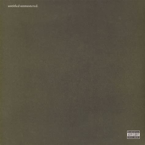 Kendrick Lamar Untitled Unmastered Kontra Record Store