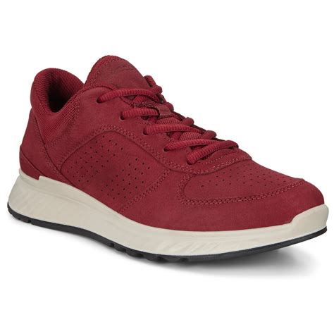 Ecco Exostride Yak Leather Sneakers Womens Free Uk Delivery