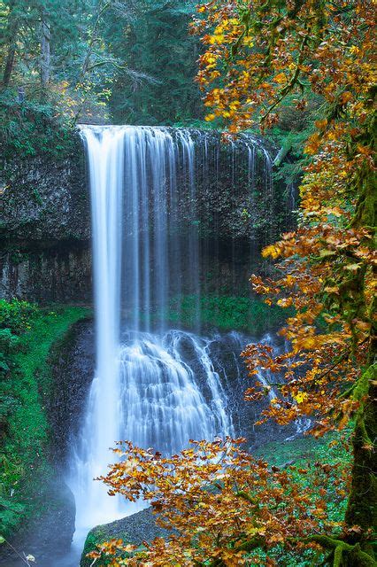 Studioview Autumn Waterfall By Markcaffee On Flickr In 2021