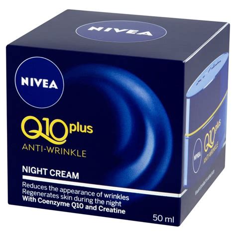 Nivea Visage Q10 Night Cream 50ml From Ocado