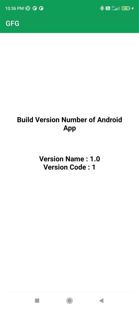 Comment Obtenir Le Numéro De Version De Build Dune Application Android