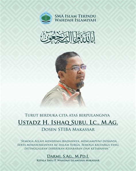 Ucapan Duka Cita Islamic Artwork Imagesee