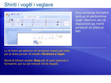 Ppt Trajnimi I Microsoft Office Word 2007 Powerpoint Presentation