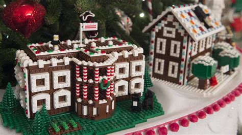 I am delighted to share this imdb.com, inc. EXCLUSIVE: LEGO-made gingerbread houses decorate the White ...