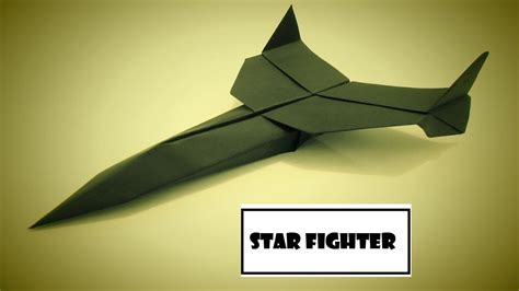 How To Make Paper Airplane Easy Paper Plane Origami Jet Fighter Is