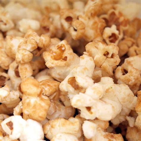 Popcorn Close Up Stock Image Image Of Buttered Popcorn 142767719