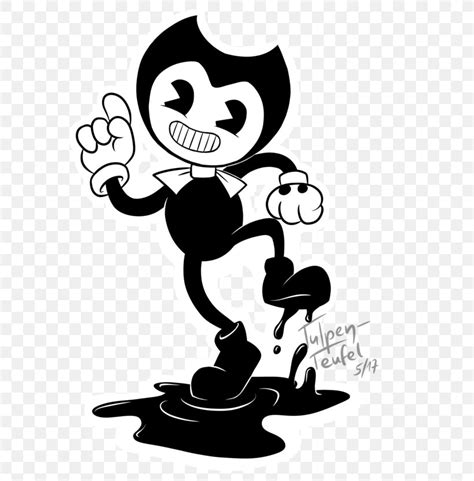 Bendy And The Ink Machine Drawing Themeatly Games Fan Art Png