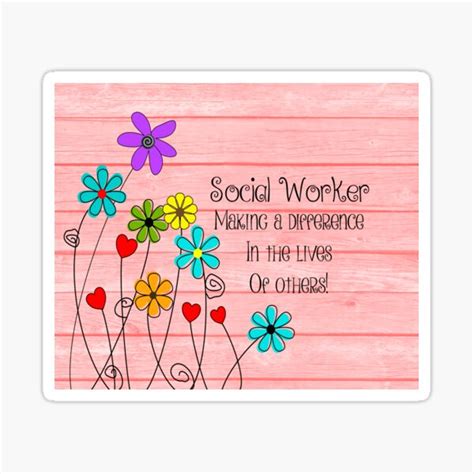 National Social Worker Month Stickers Redbubble