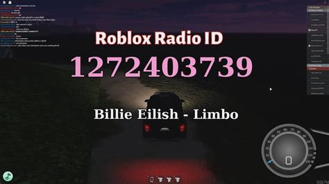 Billie Eilish Limbo Roblox Id Roblox Radio Code Youtube