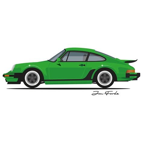 Porsche 911 Silhouette At Getdrawings Free Download