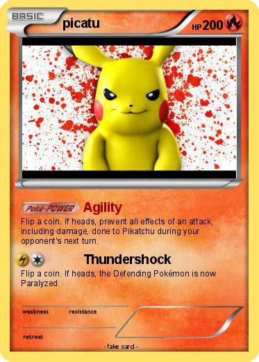 Pokémon Picatu 2 2 Agility My Pokemon Card