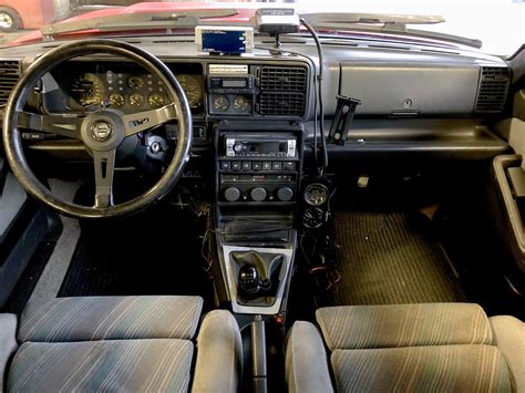 Lancia Delta Integrale Interior