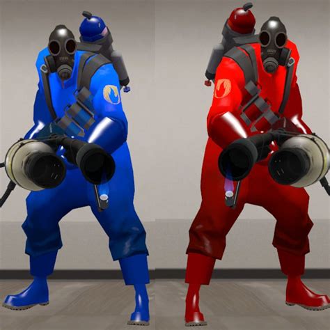 Obvious Teams Pyro Team Fortress 2 Mods