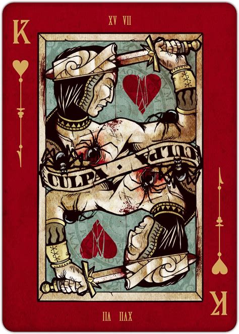 King of hearts rule by love. King of Hearts playing card - Requiem Playing Cards on Behance | Jugando a las cartas, Baraja de ...