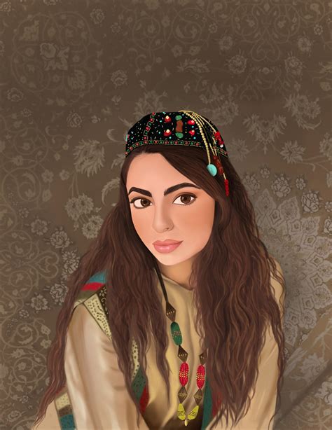 Artstation Kurdish Girl