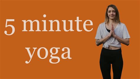 5 Minute Yoga Full Body Stretch Youtube