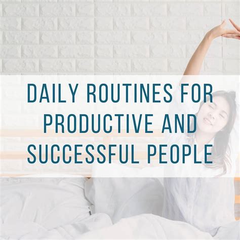 daily routines for productive and successful people dr asha prasad