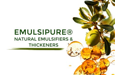 Emulsipure Natural Emulsifiers And Thickeners Ae Chemie Inc