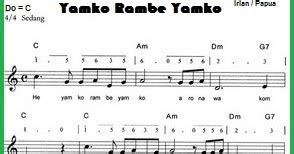 Dapatkan lirik lagu lain oleh papua/irian jaya di kapanlagi.com √ Lagu Yamko Rambe Yamko | Asal, Pencipta, Lirik Beserta ...