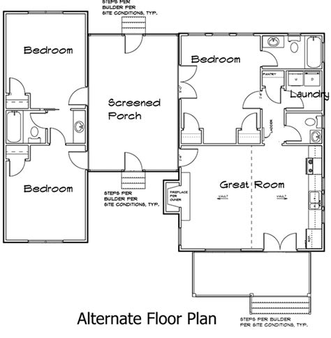 Browse 61 dog trot cabin plan on houzz. Plan 92318MX: 3 Bedroom Dog Trot House Plan | Dog trot ...