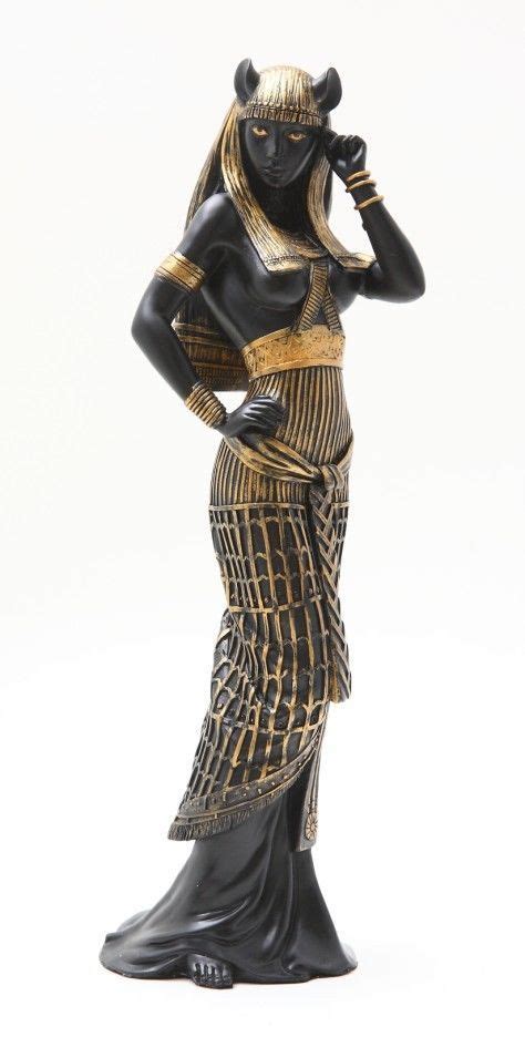 Details About Ancient Egyptian Large Goddess Bastet Statue Cat Human Form Deity Figurine Cats