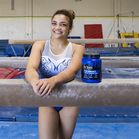 Olympian And Us Gymnastics Champion Laurie Hernandez And Paralympian