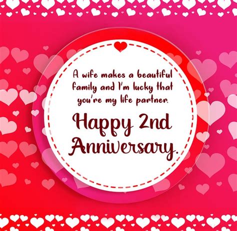 2nd Anniversary Wishes Messages And Quotes Wishesmsg