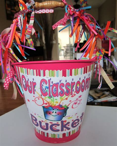 Classroom Bucket For Bucket Fillers Keep Calm I M A School Co