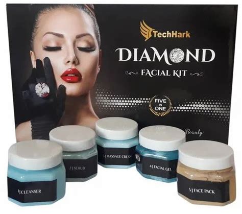 Techhark Five In One Diamond Facial Kit Packaging Size 500 Gm At Rs