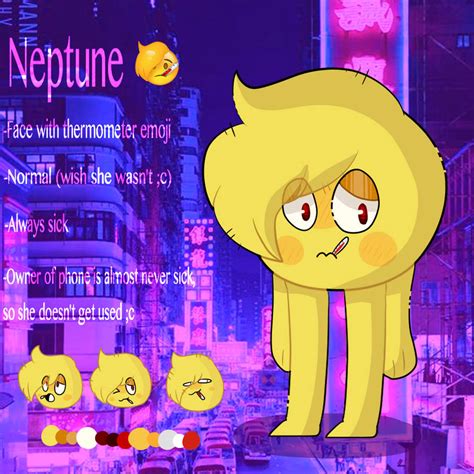 Neptune Emoji Sona By Nyctopluvi On Deviantart