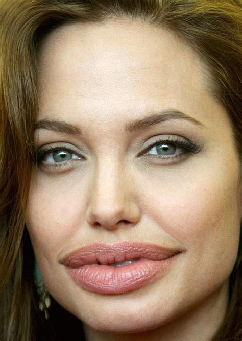 Big Mouth Celebrities Angelina Jolie Photos Angelina Jolie Angelina