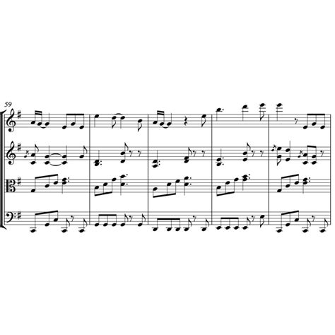Jason Aldean You Make It Easy Sheet Music For String Quartet