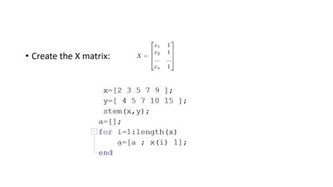 Linear Regression In MATLAB Least Square Regression Part 1 YouTube