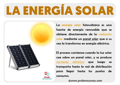 Qué Es La Energía Solar