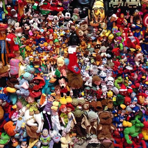 A cockroach is made adorable. Wall of stuffed animals #comiccon #nycc | Yahoo Shine | Flickr