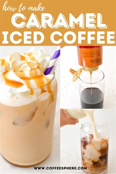 Super Simple Caramel Iced Coffee Recipe Caramel Iced Coffee Recipe