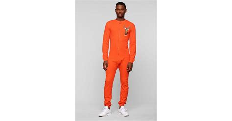 Chicago cubs pitcher jake arrieta wore the mustache union suit to celebrate his no hitter! Urban Outfitters Toddland Orange Union Suit in Orange for ...