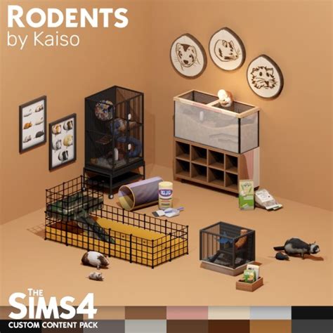 Rodents Cc Pack By Kaiso Liquid Sims