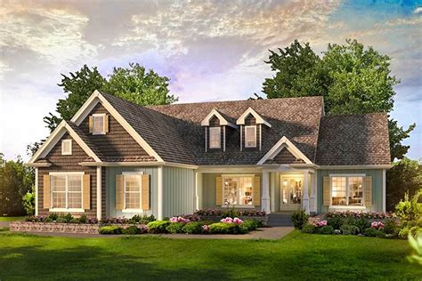 3 Bed Country Ranch Home Plan 57329ha Architectural Designs House
