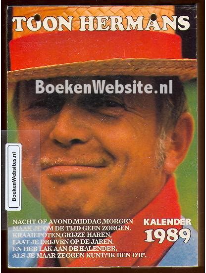 Toon Hermans Scheurkalender 1989 Hermans Toon Boekenwebsitenl