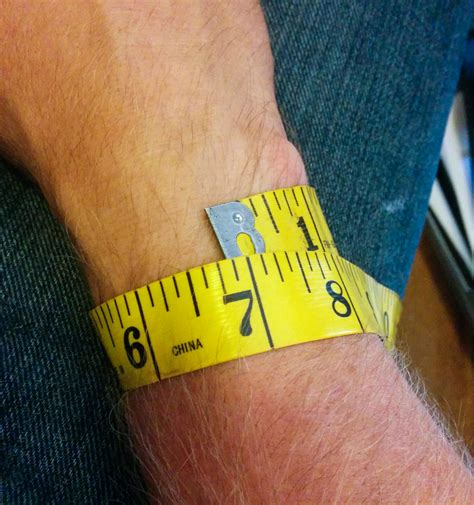This will be your actual wrist size, not your bracelet size. Dive Watch Sizing Guide | Dive Watches Blog