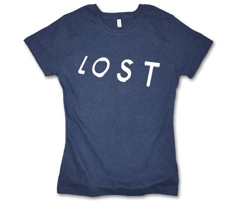 lost t shirt tv show logo for women and girls inspired tv show etsy