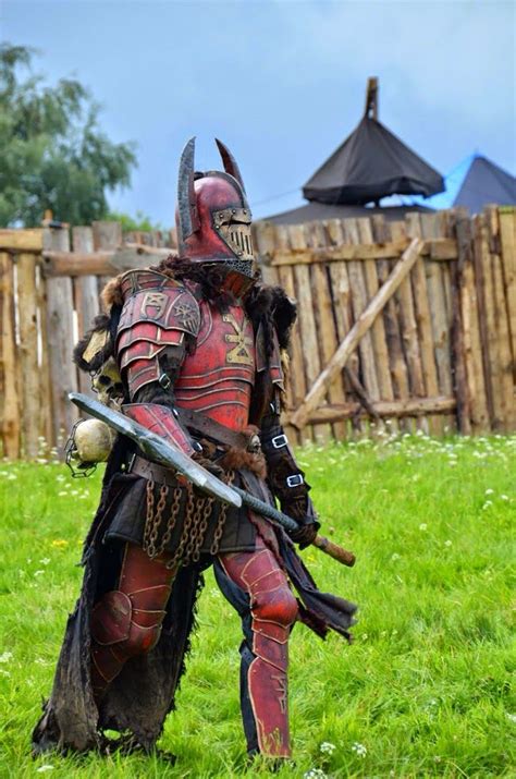 Khorne Warrior At Epic Empires Chaos Warrior Fantasy Armor Larp Costume