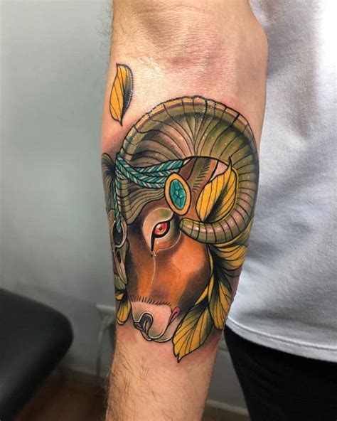 101 Best Goat Tattoos You Have Never Seen Before Outsons Geometric